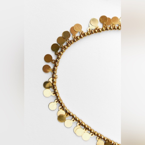 NWT. Zara Golden Combination Long Necklace. - Picture 6 of 9